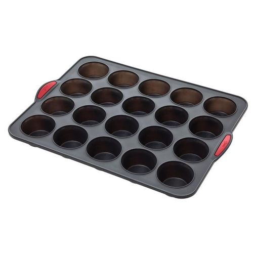 Moule 20 Muffins Silicone "Silitop" 40cm Gris