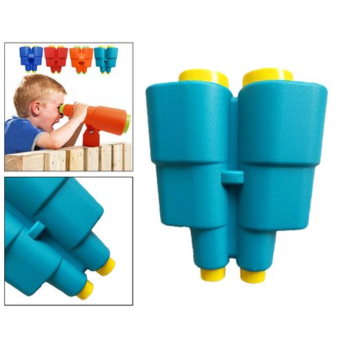 Jumelles Bateau De Pirate Pour Enfants, Jouet D'Aire De Jeux En Plastique, Accessoires De Divertissement Pour Enfants De 3 Ans Et Plus