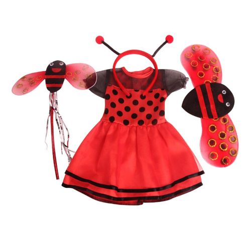 Tenue Abeille De Poupée Pour Poupées De 18 Pouces, Avec Bâtons De Bandeau Et-18