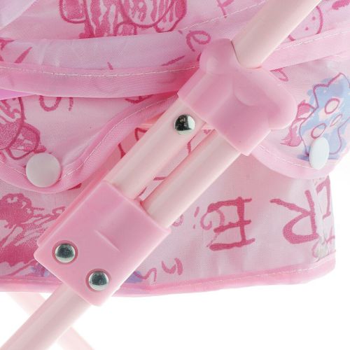 Poussette De Poupée Pliable Pour Bébé, Modèle Avec Fournitures