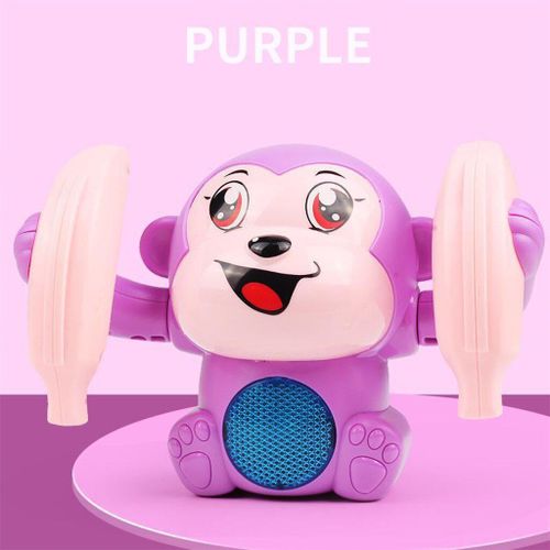 Jouet Électronique Pour Enfants, Animaux De Compagnie, Singe À Rouler, Cadeaux Pour Nourrissons De 6 À 12 Mois