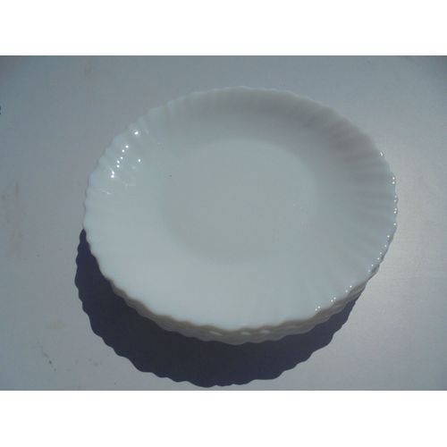 6 Assiettes Plates Arcopal