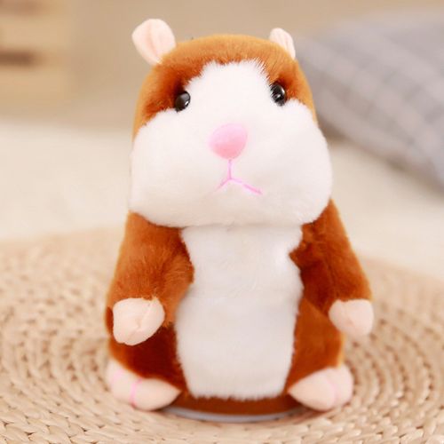 Jouet Interactif En Peluche Imitation Animal De Compagnie, Souris Hamster Parlant, Répétition De Ce Que Vous Dites, Apprentissage Précoce