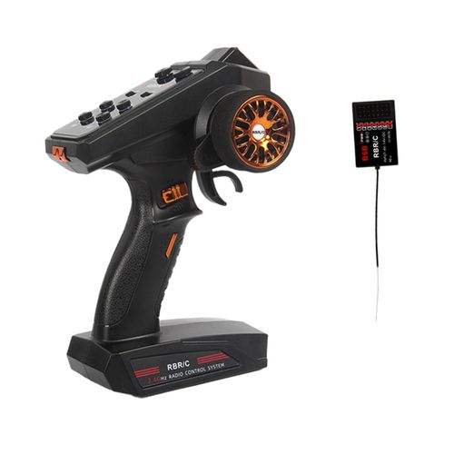 Transmetteur Radio RC 2.4G 6 CH avec récepteur, pièces de modèle pour voiture, bateau et camion