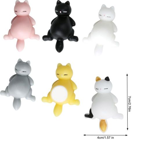 Jouet Mochi Squishy En Forme De Chat Pour Enfants, Jouet De Guérison À Pression, Mignon Et Amusant, Décoratif, Soulage Partout