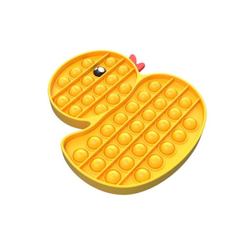 Jouet Sensoriel Anti-Stress, Canard Mignon, Push Bubble Fidget, Autisme, Besoins Spéciaux, Amusant, Simple, À Presser, Fidget, 1 Pièce