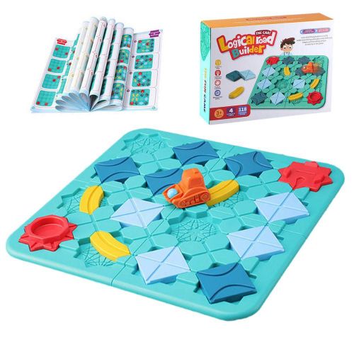 Labyrinthe Routier Pour Enfants, Jeu De Puzzle Pour Le Développement Des Compétences Cognitives, Jeu De Société Pour Les Enfants D'Âge Préscolaire, Cadeaux De Noël