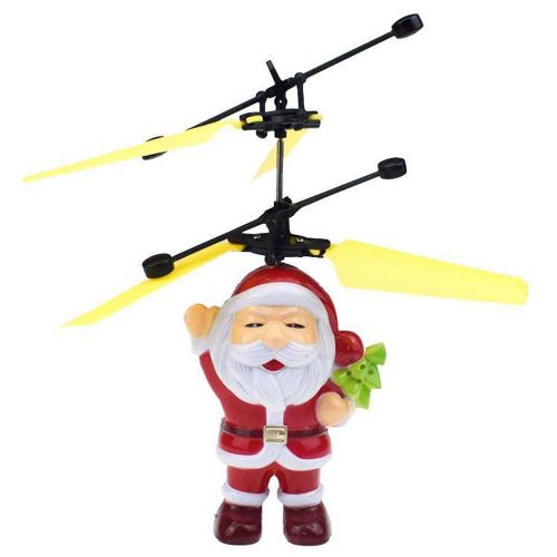 Hélicoptère À Induction Infrarouge De Noël Pour Enfants, Mini Boule Volante À Lumière Led, Balles De Vol, Avion, Quadcopte, Jouet