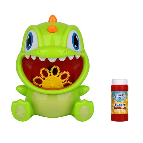 Machine À Bulles Électrique En Forme De Dinosaure, Pistolet À Bulles Automatique, Jouets D'Extérieur, Bulles De Savon En Plastique, Cadeau Pour Enfants