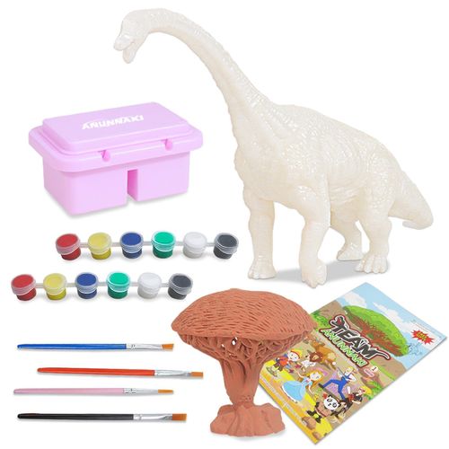 Kit De Peinture De Dinosaures, Artisanat Et Arts, Fournitures De Jouets De Dessin, Nouveau Bricolage, Peinture D'Animaux, Nouveau