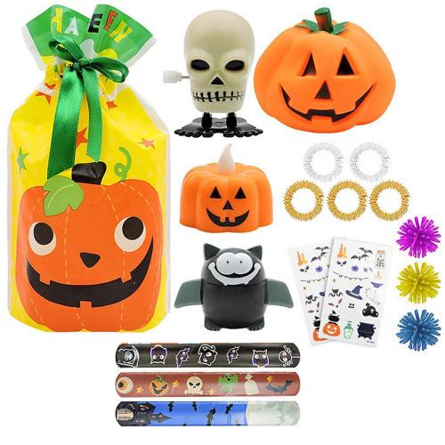 Jouets De Fête D'Halloween Pour Enfants, 27 Pièces, Festival Fantôme, Citrouille, Crâne, Ensemble De Jouet Éducatif Classique, Délicat