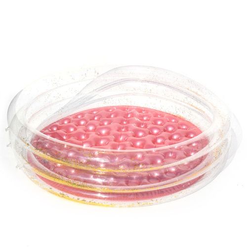 Piscine gonflable ronde rose 60/90/120CM, baignoire à paillettes en PVC, pataugeoire d'extérieur d'été, jouets d'eau pour enfants