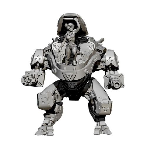 Robot De Dessin Animé Soldat En Résine, 110mm, Composant De Modèle Non Assemblé, Cadeau Non Peint Pour Enfants De 3 Ans Et Plus, Z2z4