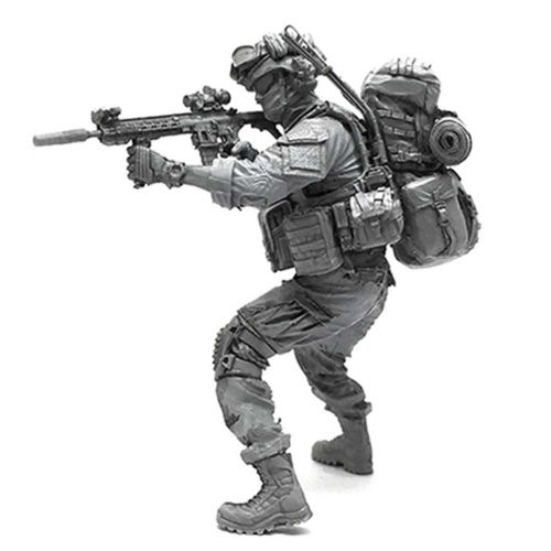 Figurine Statique En Résine Époxy Pour Enfants, Modèle Moderne Des Forces Spéciales Américaines 1/35, Soldat Militaire Non Monté, Kits De Modèles De Jouets, Cadeau G4s1