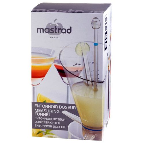 Mastrad Cocktail Entonnoir Doseur Gradué 200 Ml Pour Barman [Ref.F02401]