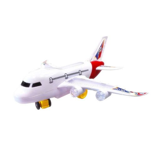 Modèle D'Avion A380 De 26cm, Jouet Léger Et Sonore Pour Enfants