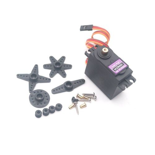 Servo Standard avec bras, pour voiture RC, camion, Robot, bateau, avion, MG996R MG996 55g MG995