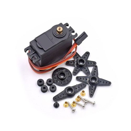 Servo Standard Mg995 55g Avec Pièces De Bras Pour Voiture Rc, Camion, Robot, Bateau, Pièces D'Avion