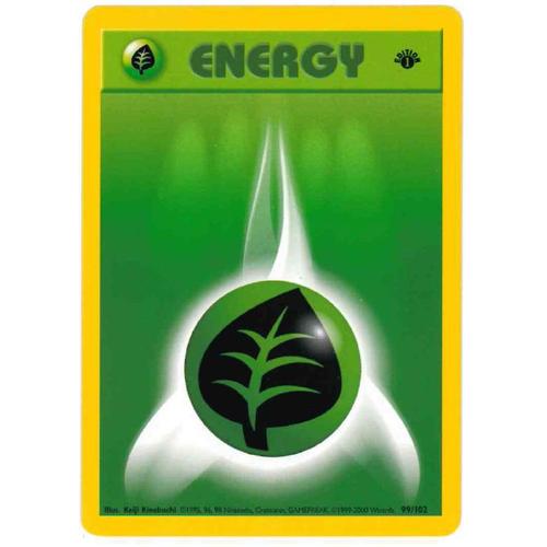 Energie Plante 1ere Edition (99/102) Set De Base (Edition Coréenne)