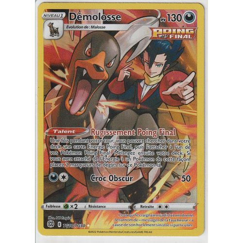Carte Pokemon - Démolosse - Tg10/Tg030 - Secrète-Rare - Épée Et Bouclier 9 - Stars Etincelantes - Eb9 -Vf