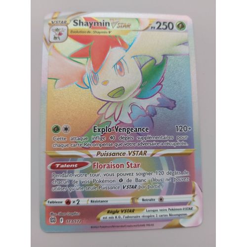 Shaymin V Star  Rainbow 173/172