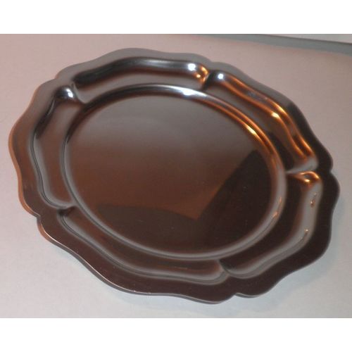 Plat Rond Plat En Inox