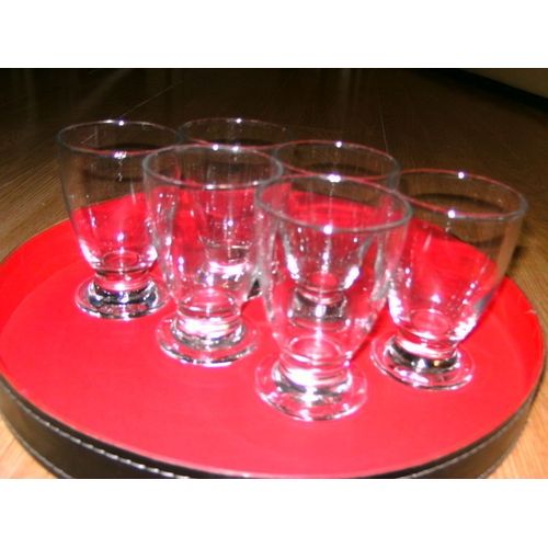 Lot 6 Coupes À Glace/Salade De Fruit - Verre Transparent - Environ 25 Cl