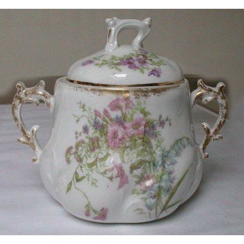 Sucrier Porcelaine " Vieux Paris "