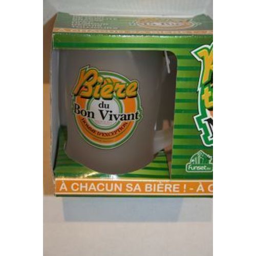 Chope A Biere 14 Cm Serigraphie Du Bon Vivant