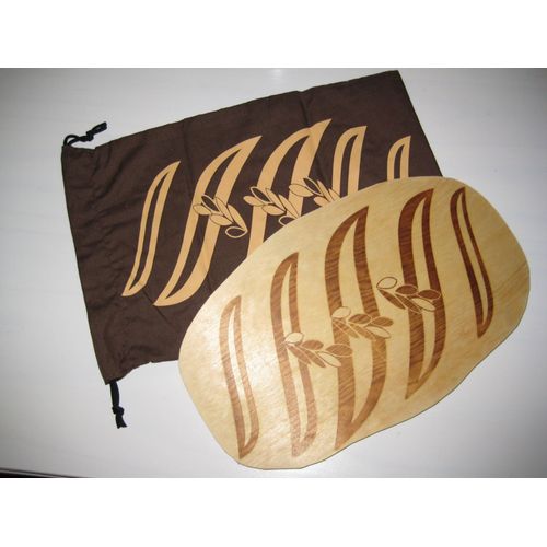 Planche À Découper En Bois + Sac Housse De Rangement Neuf