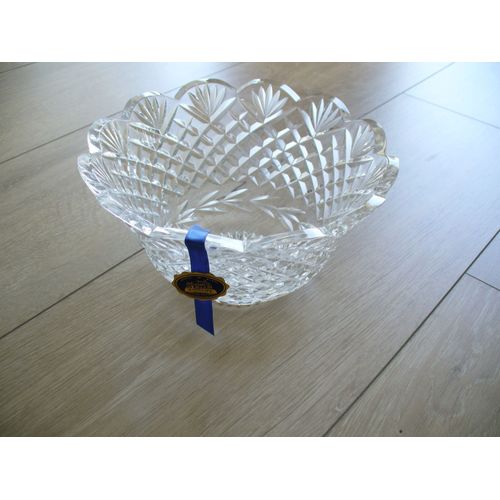 Saladier Coupe En Cristal Sculpte  De Tipperary