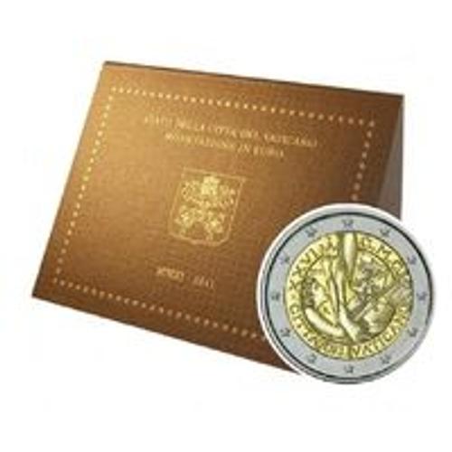 Coffret 2 Euros Commémorative Vatican 2011