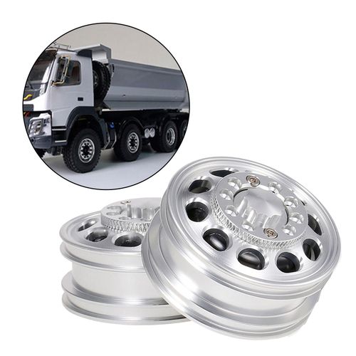 Moyeu De Jante De Roue En Métal À 7 Rayons Pour Tracteur Camion Tamiya, Pièces De Processus Cnc