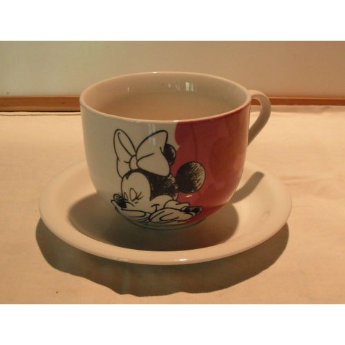 Tasse + Soucoupe "Minnie"