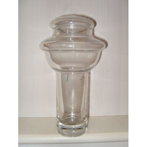 Rafraichisseur De Carafe En Verre Et Son Bouchon
