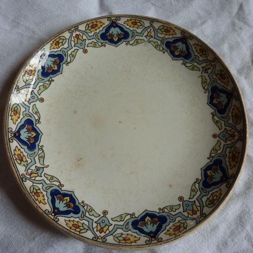 Assiette Sarreguemines