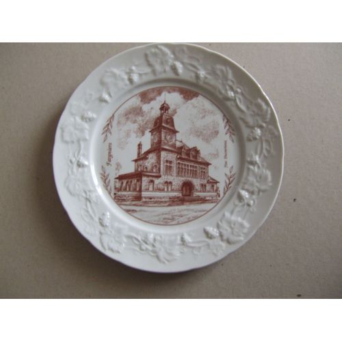 Assiette  Decorative Ducourtioux "Fargniers" Aisne