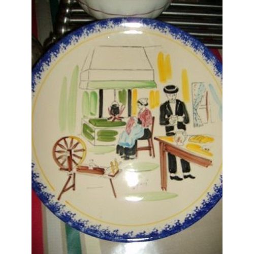 Assiette Bretonne Pornic: Au Coin De La Cheminée