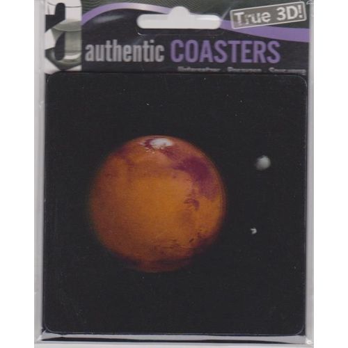 Mars - Authentic Coasters True 3d!