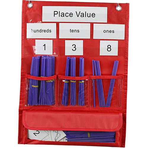 Tableau Des Valeurs De Poche Créative, Outil De Pratique, Par Centaines De Dizaines, Jouet De Comptage Pour Cours De Maths, École