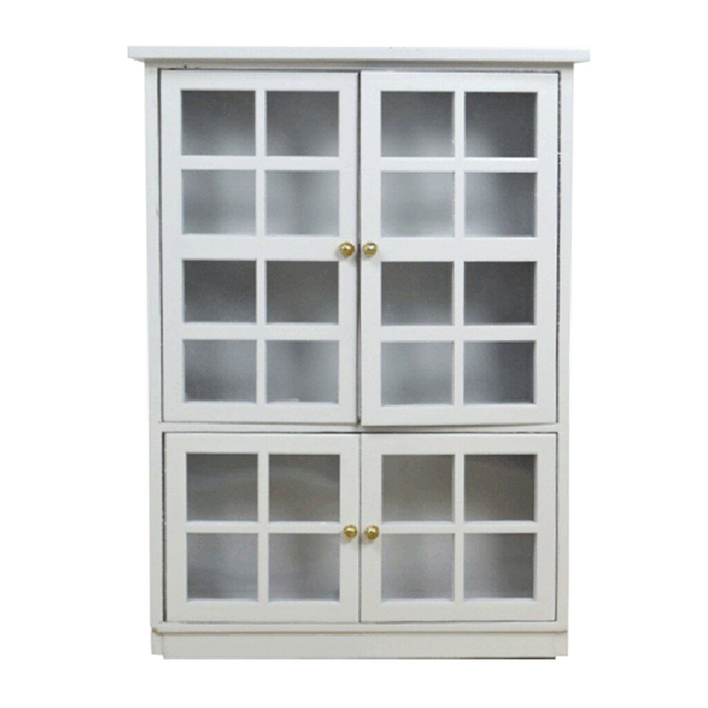 1/12 Meubles Miniatures Pour Maison De Poupée, Blanc, Meuble De Cui...