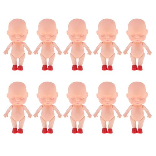 Mini Poupée De Nouveau-Né, Jouet Mignon, Bébé Endormi, Douche