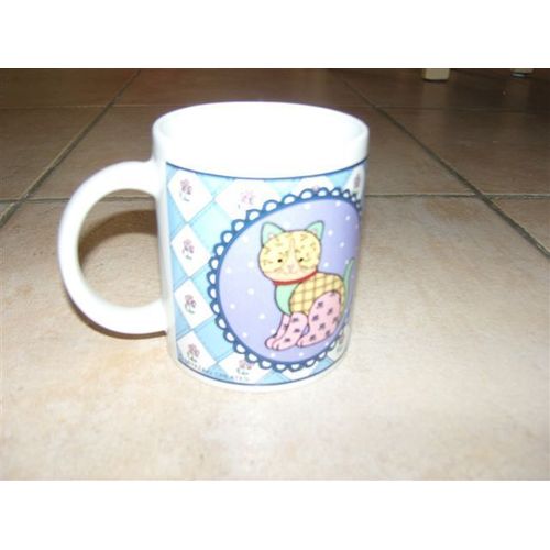Mug "Chat Sur Patchwork"