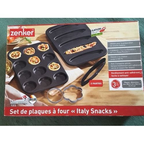 Set De Plaques À Four "Italy Snacks" - Zenker