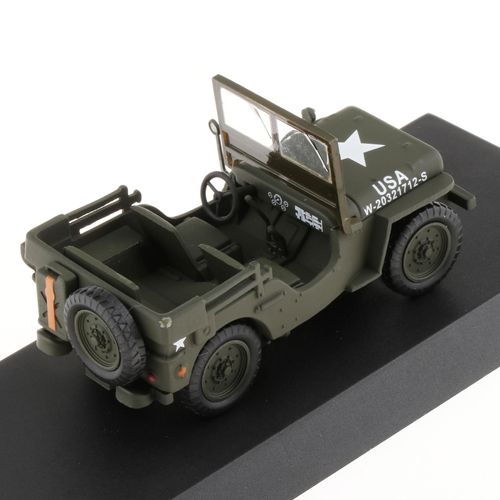Modèle De Voiture Pour Jeep, Jouet Tactique Militaire, Ornement De Bureau Idéal Pour Enfants Et Adultes, Échelle 1/43