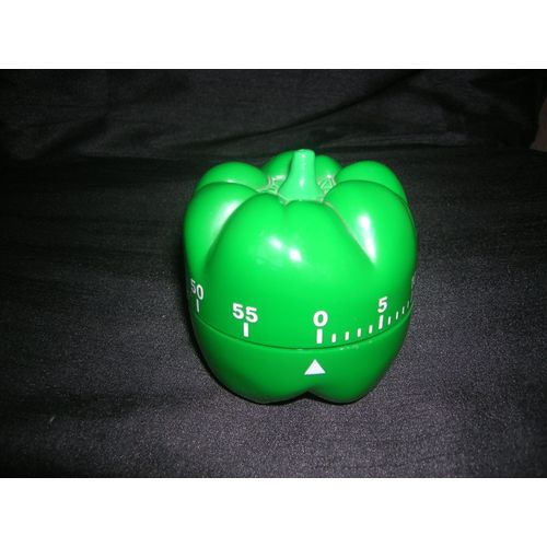 Minuteur De Cuisine Pomme Vert.