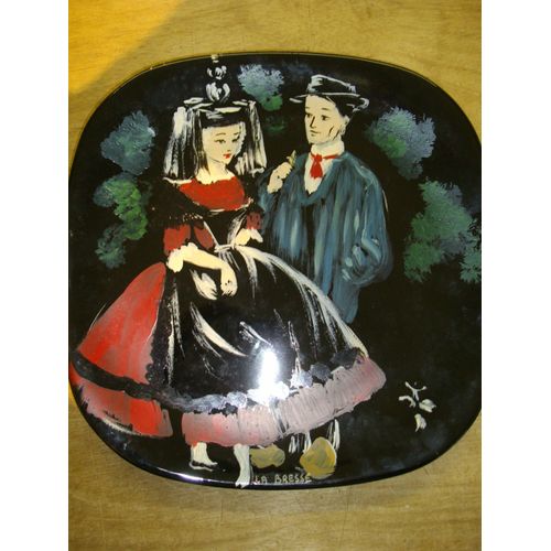 Assiette Décorative "La Bresse