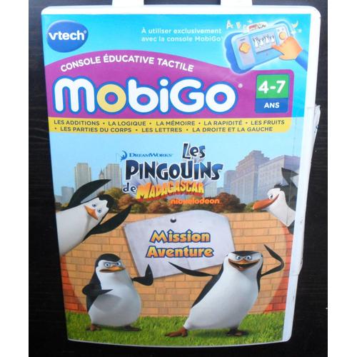 Vtech Jeu Mobigo Les Pingouins De Madagascar - Mission Aventure - Dreamworks - Nickelodeon