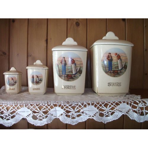 4 Pots À Épices "Angélus De Millet"