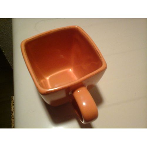 Ensemble De 6 Tasses Carrées Et Sous Tasses